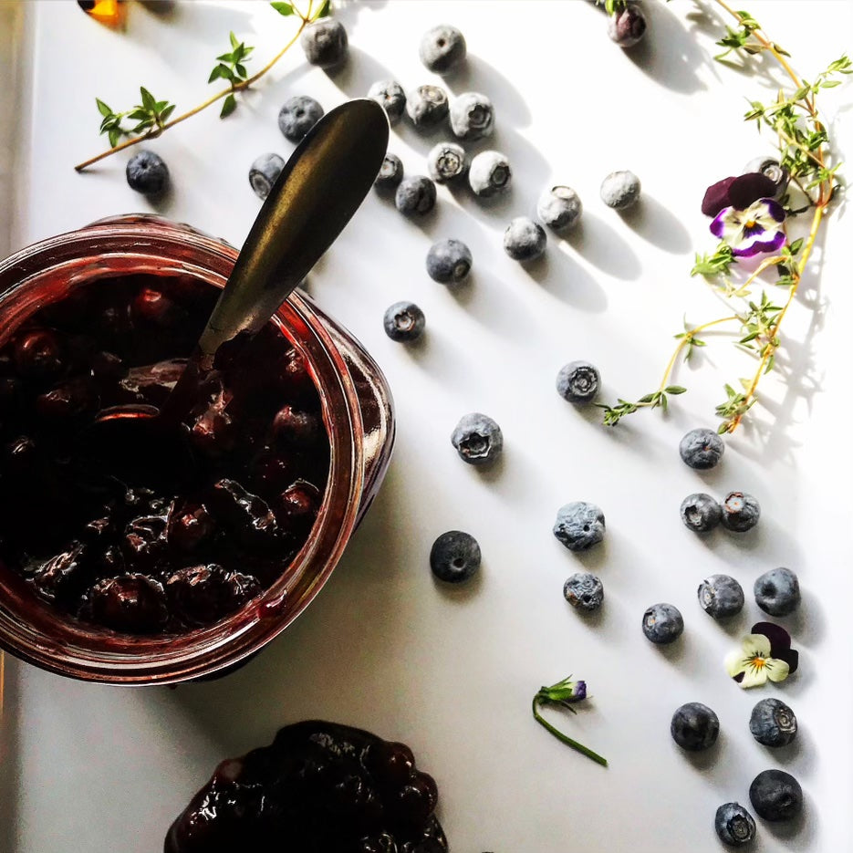 Blueberry BBQ Sauce, by Genee Habansky of Herbaceous Catering ...