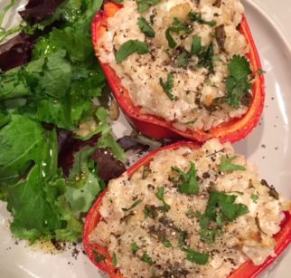 Oven-Baked Stuffed Peppers by Sue Smith